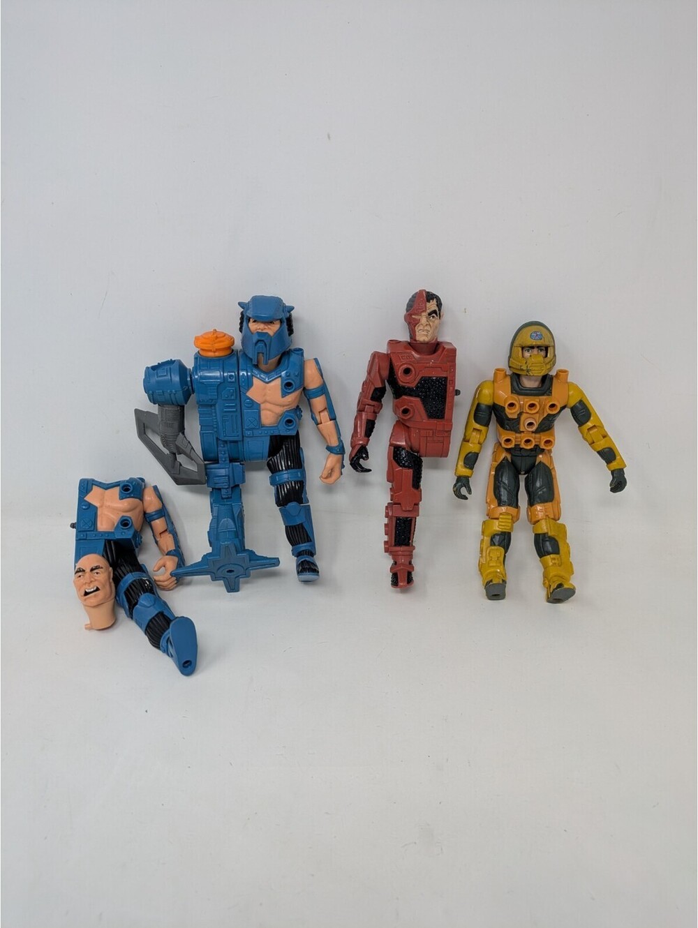 Kenner 1986 Centurions Action Figures Jake Rockwell, Dr Terror, Hacker-Lot of 4
